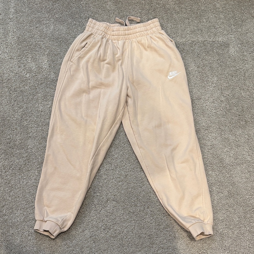 Nike Kids Beige Jogger Sweat Pants